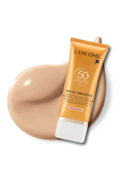 Lancome Soleil Bronzer SPF 50 BB Cream 50Ml - Işıltılı Ve Eşit Bronzluk İçin Güneş Koruyuculu Krem