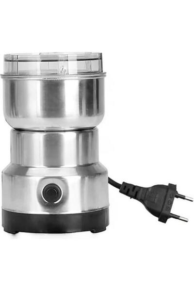 abnturk ELECTRİC COFFEE GRİNDER 200ML PRATİK LÜX ELEKTRİKLİ ÇELİK ÖĞÜTÜCÜ 150...