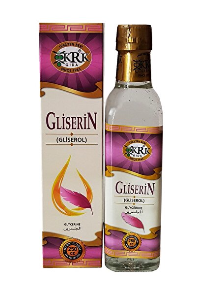 Krk Gıda Krk Gliserin 250 Cc Cam Şişede Gliserol 250 Ml.