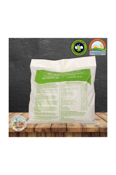 Bersol Bereket Solucan Gübresi Bersol ® %100 Organik Solucan Gübresi 2 Kg