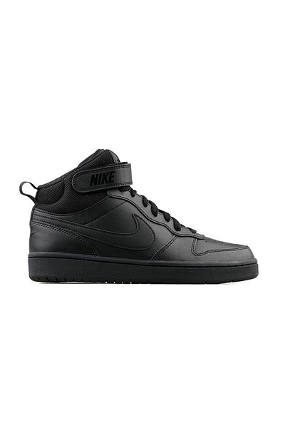 Nike Court Borough Mid 2 (Gs) CD7782-001 Black Youth Casual Shoes