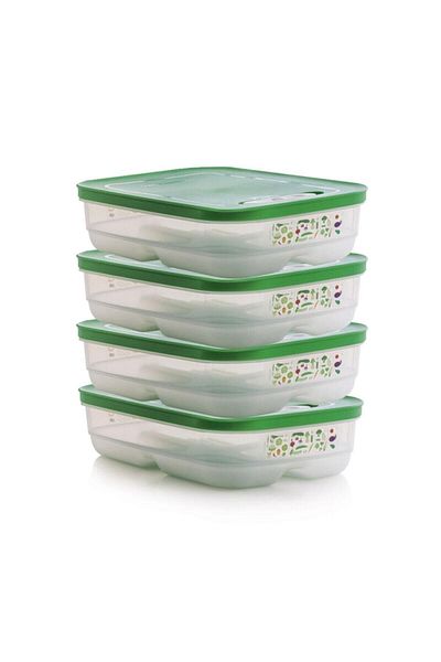 Tupperware Tupperaware Greenhouse Refrigerator Storage Container Horizontal (4 X 1.8 Lt)