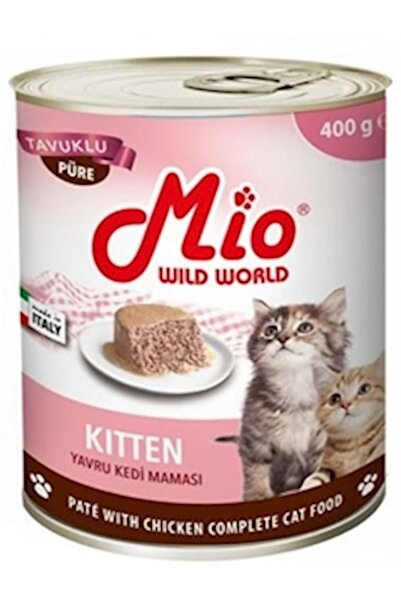 MİO Kitten Püre Tavuklu Kedi Konservesi 400 gr
