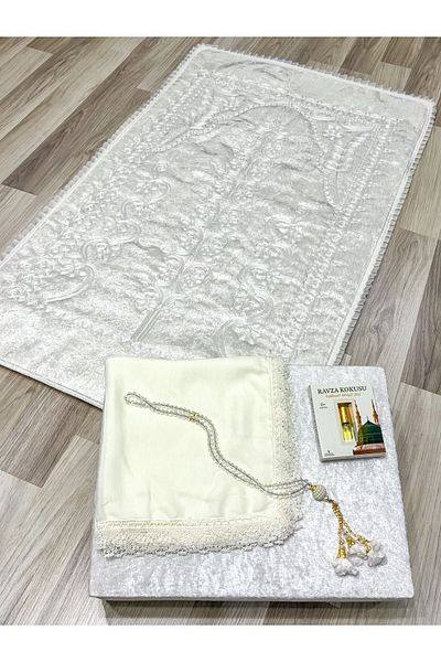 AYHANHOME 5 Piece Velvet Bride and Groom Set - Gift Dowry Holder, Bundle Holder