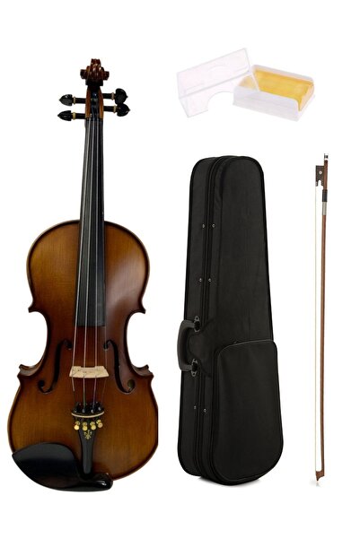 Güneş müzik El yapımı Kemanı 4/4 tam set