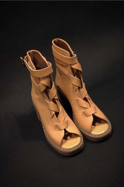 MaisonStanbul Summer Heeled Bootie