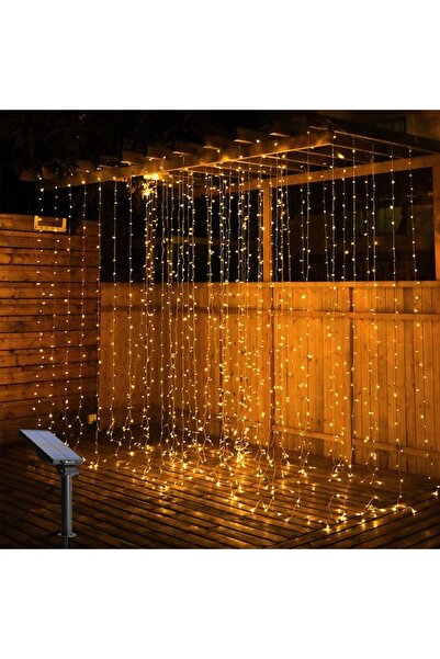 B&L BORA LIGHTHING BORA AYDINLATMA 3x1 Solar Işıklı Peri Perde Led