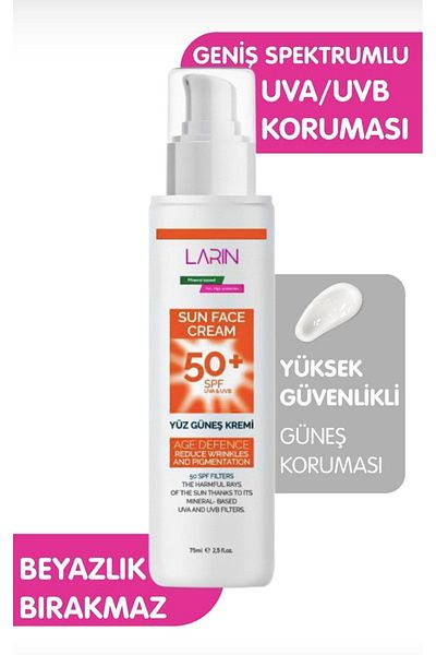 Larin 75ml Sunscreen - 50+spf