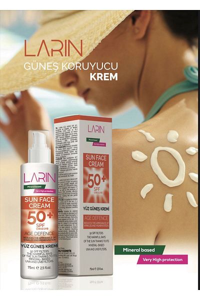 Larin 75ml Sunscreen - 50+spf
