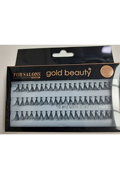 Gold Beauty رموش صناعية واحدة Tk 03