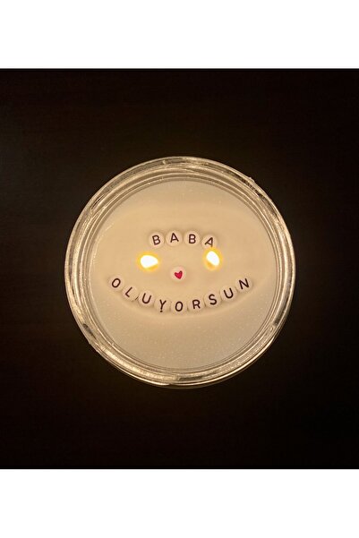 Şeyma Temel Gizli Mesajlı Hediyelik Mum, Bebek Müjdesi, Hamilelik Haberi - Ba...