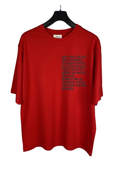 ZEYNGLAM Unisex Oversize Cotton T-Shirt - Relaxed Fit