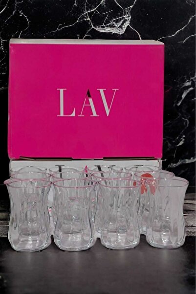 Paşabahçe LAV 12'Lİ KLASİK OPTİKLİ ÇAY BARDAĞI