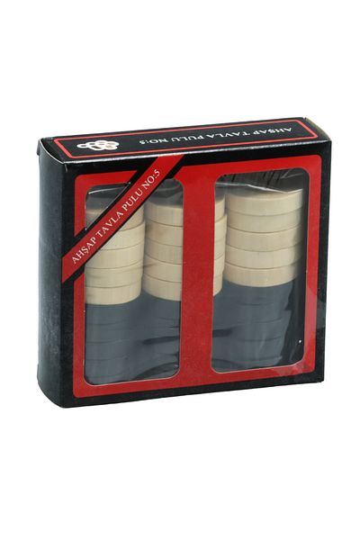 SERA Large Size Wooden Backgammon Scale - No:5