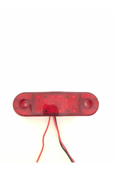 OSCAR OTOMOTİV TOMBUL PARMAK 12 LED SABİT-ÇAKAR 3 KABLO 12-24 VOLT 5 ADET