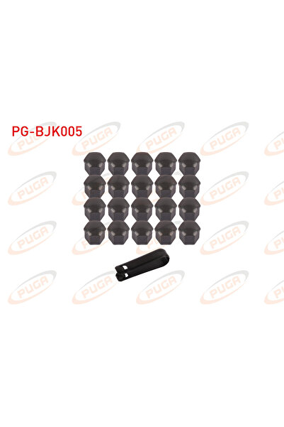 Genel Markalar -PG-BJK005 - BIJON KAPAK SETI GRI 20 ADET+CIKARTMA APARATI
