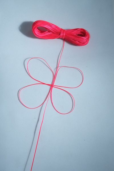Eskişehir hobi sanat 25 Meters 1 Mm - Waxed Thread Neon Pink Saddler Leather Necklace and Bracelet Set