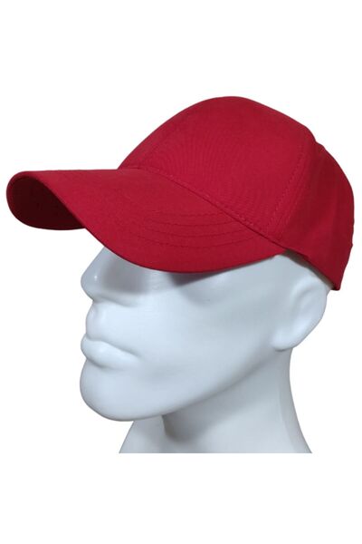 AXE SPORTSWEAR Micro țesătură roșie unisex - șapcă sport de baseball cu velcr...