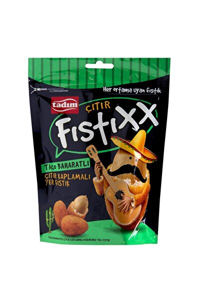 Tadım Fıstıxx Taco Baharatlı Yer Fıstığı 60 Gr