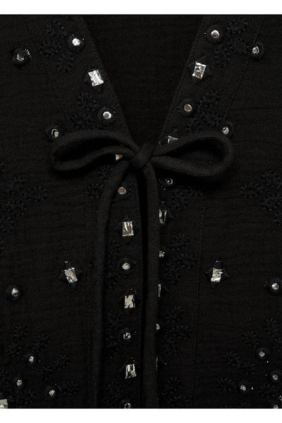 Mango Teen Black Jacket for Children