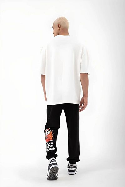 DAXİS Sportwear Company Fire Panda Digital Printed Sweatpants Daxis Sportwear Company