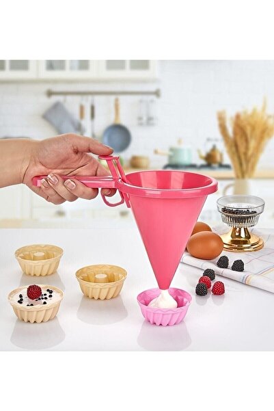 Dükkanönü Çok Amaçlı Hamur Dağıtıcı Huni Ve Ölçü Kabı 500 Ml. Kp-103