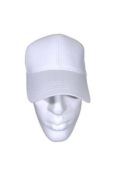 AXE SPORTSWEAR Унісекс біла мікротканина - з липучкою ззаду та регульованим козирком, спортивна бейсболка
