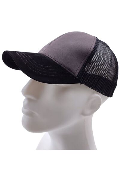 AXE SPORTSWEAR Unisex Summer Suede Baseball Cap Hat - Adjustable Buckle and Back Mesh