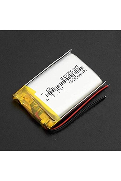 Genel Markalar 25X35MM LİPO PİL 600MAH 35X25MM LİPO PİL 602535 3.7V LİPO PİL ...