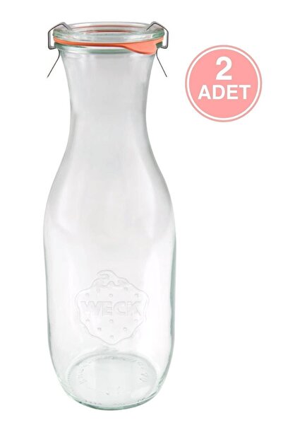 Weck 1062 Ml Cam Içecek Saklama Kavanozu 2 Adet