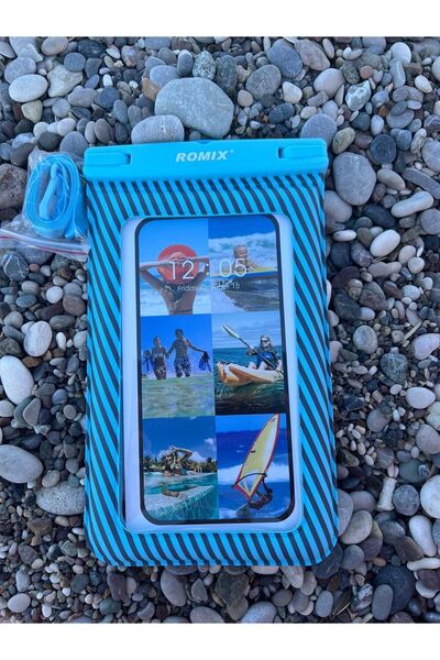 ROMİX Su Geçirmez Koruyucu Telefon Kılıfı, Suya Dayanıklı Su Geçirmeyen Telef...