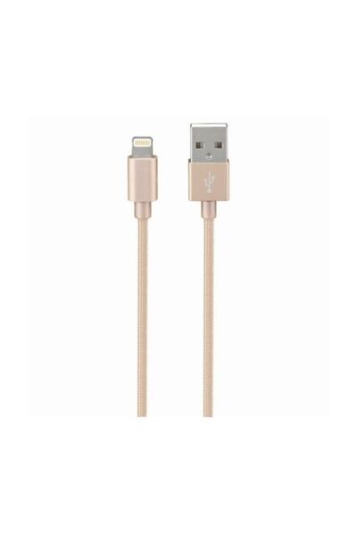KEY 1 Metre USB A - Lightning Data Kablosu Rose