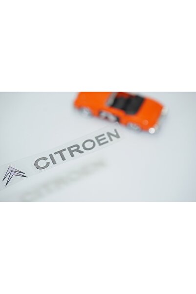 DK Tuning Citroen Logo - Aluminum Torpedo Mirror Glass Sticker