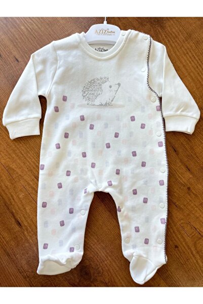 Aziz Bebe Ünisex Bebek Penye Tulum