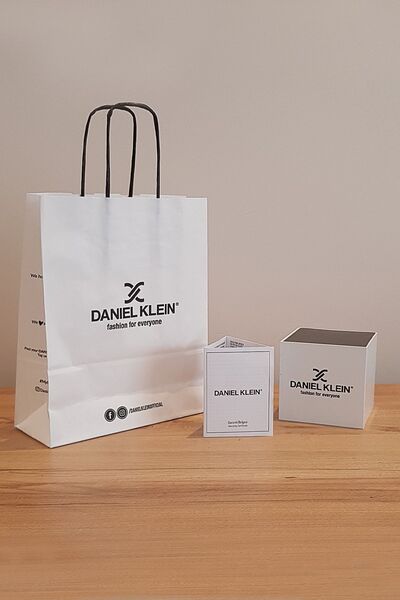 Daniel Klein Metalic Steel Bracelet Men's Wrist Watch