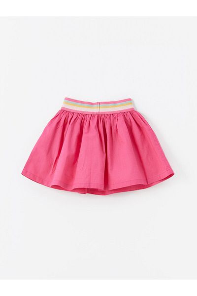 LC Waikiki LCW Embroidered Elastic Waist Flared Skirt for Baby Girl