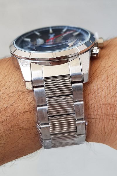 Daniel Klein Metalic Steel Bracelet Men's Wrist Watch
