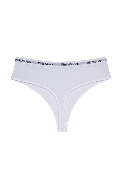 pink mood Yüksek Bel Tanga 7' li Paket