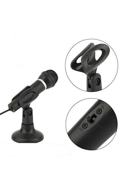 DNR Bilişim Masaüstü Dinamik Pc Mikrofon Standlı Microphone
