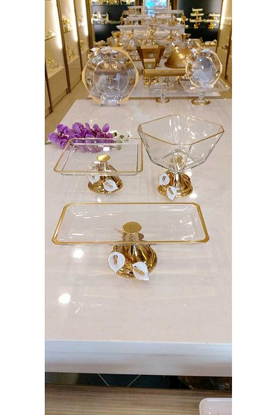 MaviDamla Lean Detailed 3 Piece Gala Model Presentation Set