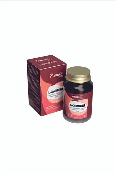 Homm Bitkisel Vita Supplement Food Containing L-Carnitine and Alfa Lypoic 30 Capsules