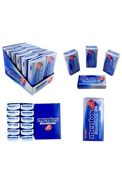 Mentos Clean Breath (metal Kutu) Nane Şekersiz_12 Adet X 35gr
