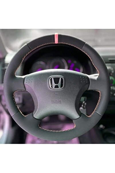 imza direksiyon kılıfı Honda Vtec2 Araca Özel Direksiyon Kılıfı (düz Alcantra...