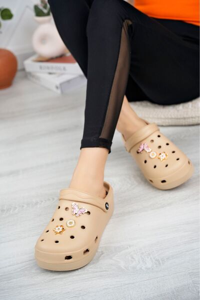 lucky shoes High Scale Massage Sole Hospital Cook Nurse Doctor Slippers - Cross