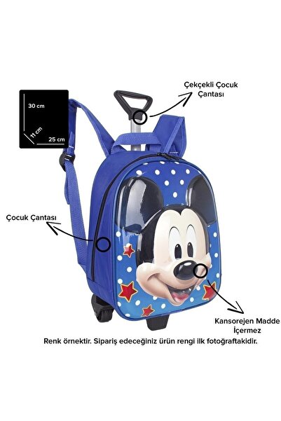 bircan shop Geantă de mână pentru copii, grădiniță, 5d, în relief, impermeabi...