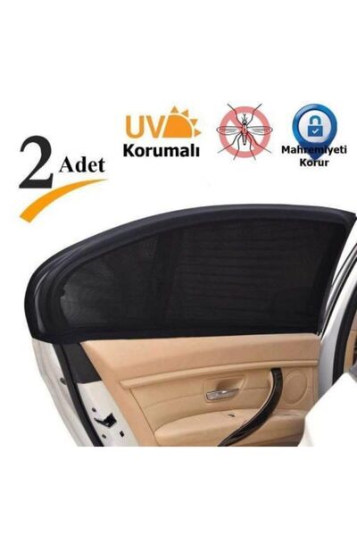 Ankaflex Exp Araba Araç 2 Adet Yan Cam Perdesi Güneşlik Gölgelik Güneş Koruyu...