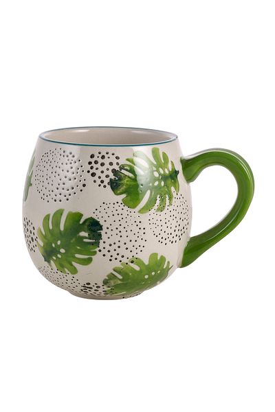 Paşabahçe Botanic Sketch Ceramic Mug 1 Pcs