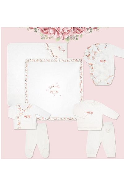Cantoy Babydola Newborn Baby Girl 20 Pieces Hospital Release Floral