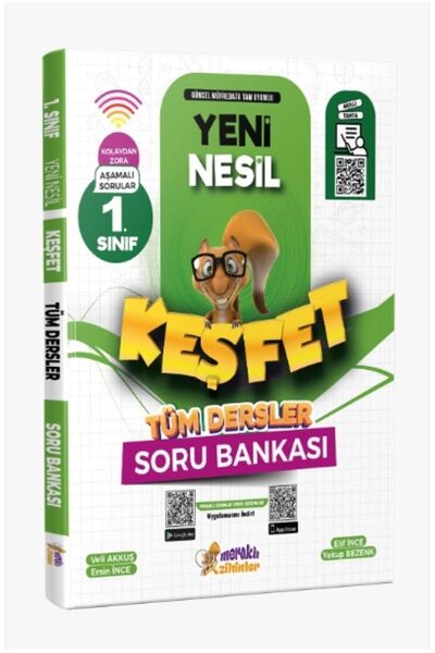 meraklı zihinler Yayınları 1.sınıf Tüm Dersler Yeni Nesil Keşfet Soru Bankası