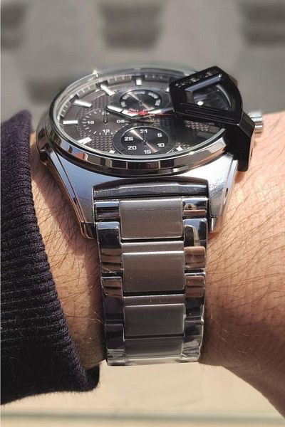 Daniel Klein Metalic Steel Bracelet Men's Wrist Watch